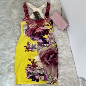 Roberto Cavalli Dress with built-in bra size 44 It